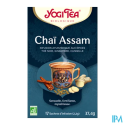 YOGI TEA CHAI ASSAM SACH 17