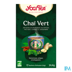 YOGI TEA CHAI VERT SACH 17