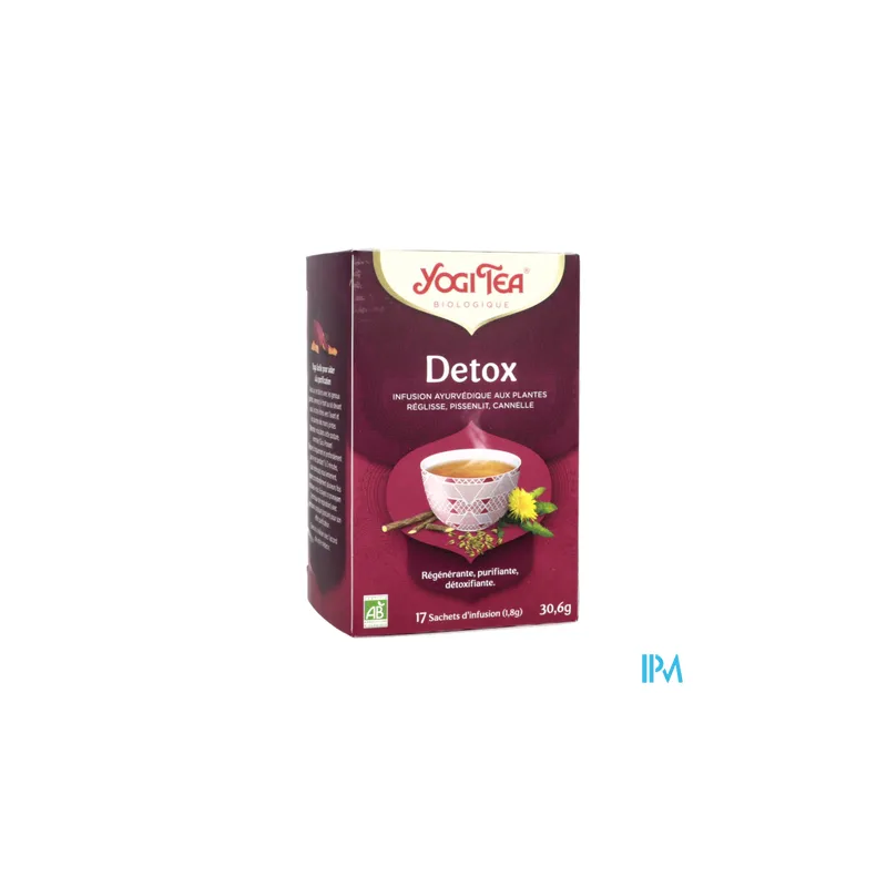 YOGI TEA DETOX SACH 1,8G 17