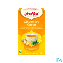 YOGI TEA GINGEMBRE CITRON SACH 17