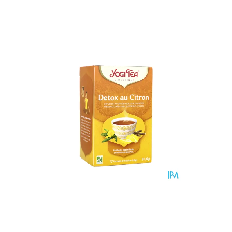 YOGI TEA DETOX CITRON SACH 17