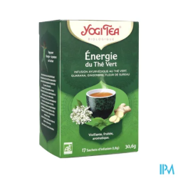 YOGI TEA ENERGIE THE VERT SACH 17