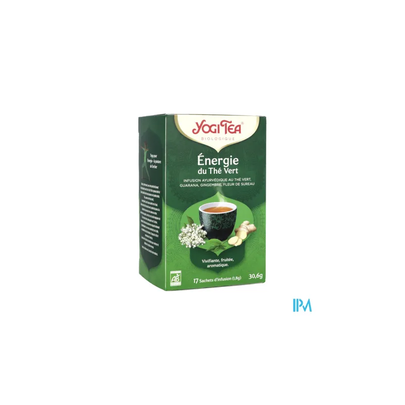 YOGI TEA ENERGIE THE VERT SACH 17