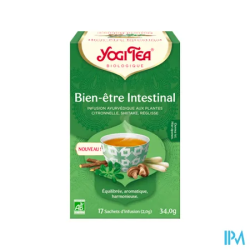 YOGI TEA BIEN ETRE INTEST SACH 17