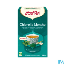 YOGI TEA CHLORELLA MENTHE SACH 17