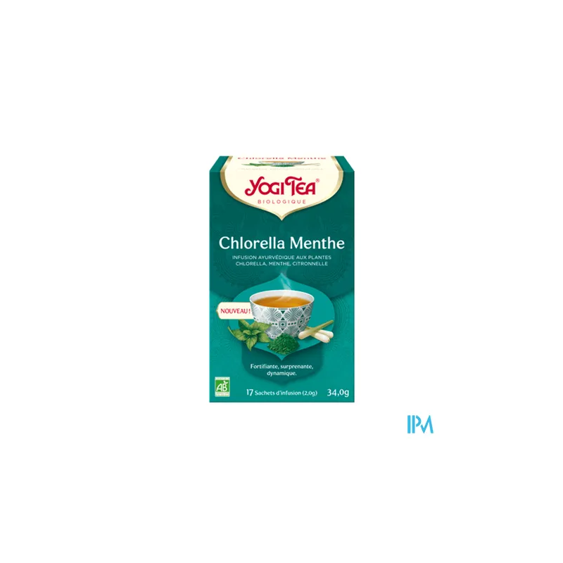 YOGI TEA CHLORELLA MENTHE SACH 17