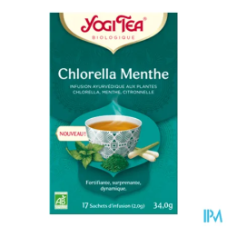 YOGI TEA CHLORELLA MENTHE SACH 17
