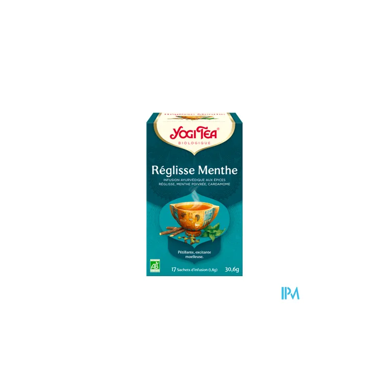 YOGI TEA REGLISS/MENTH BIO SACH 17