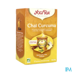 YOGI TEA CHAI CURCUMA BIO SACH 17