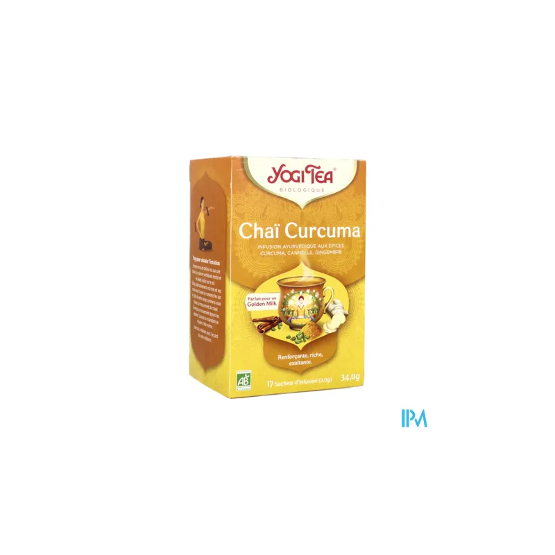YOGI TEA CHAI CURCUMA BIO SACH 17