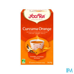 YOGI TEA CURCUMA/ORANG BIO SACH 17