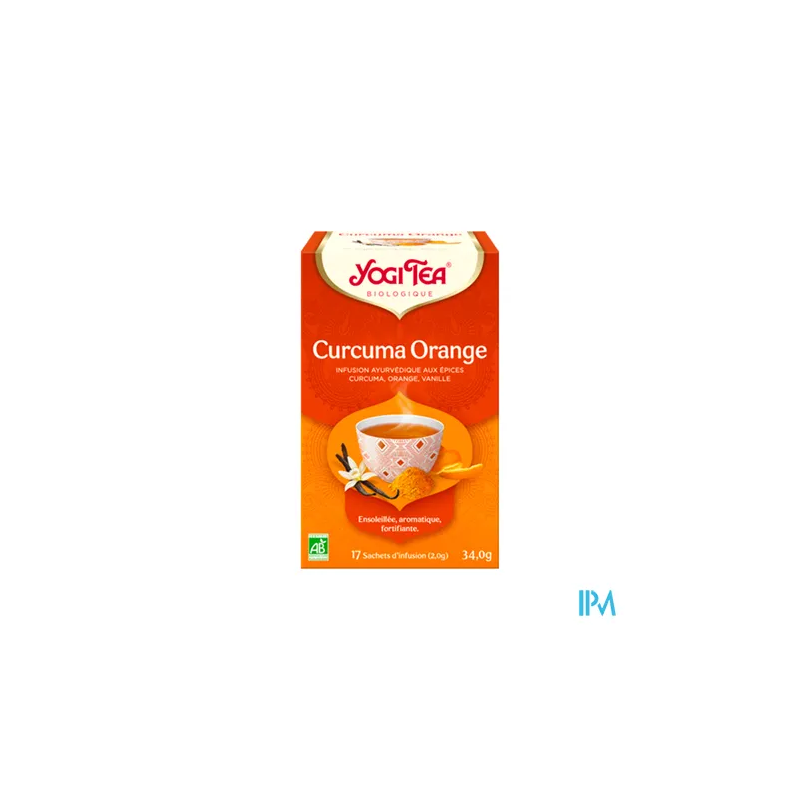 YOGI TEA CURCUMA/ORANG BIO SACH 17