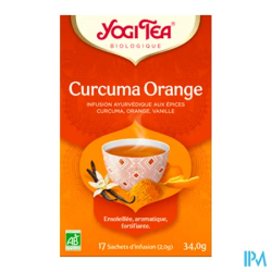 YOGI TEA CURCUMA/ORANG BIO SACH 17