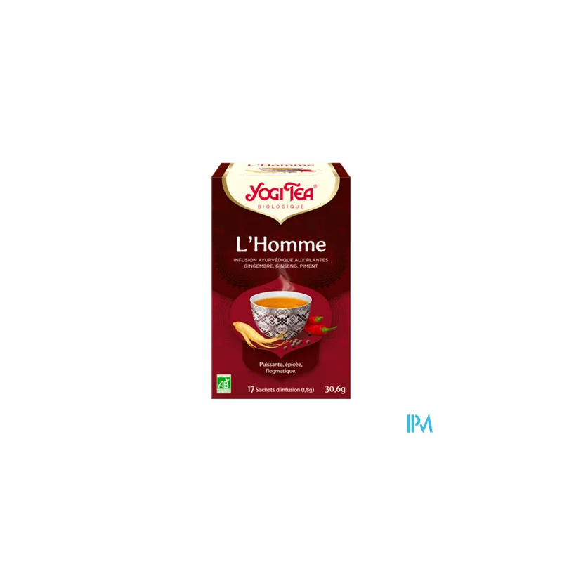 YOGI TEA L'HOMME BIO SACH 17