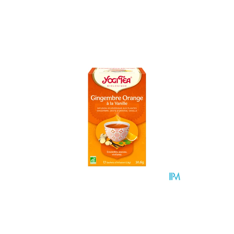 YOGI TEA GINGEMB/ORANG/VAN SACH 17