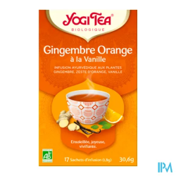 YOGI TEA GINGEMB/ORANG/VAN SACH 17