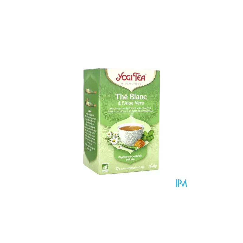 YOGI TEA THE BLANC ALOE VER SACH17