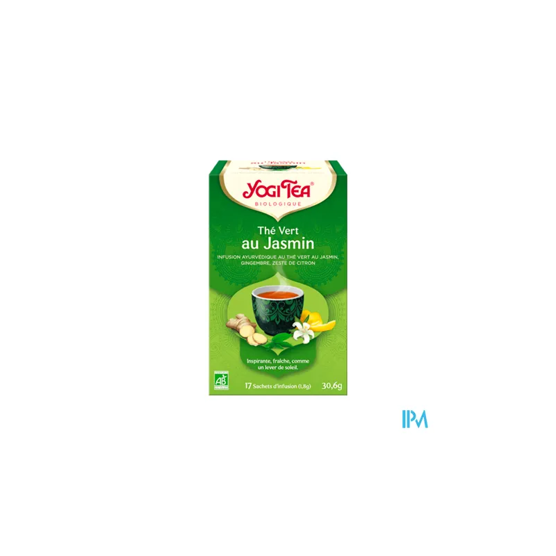 YOGI TEA THE VERT JASMIN SACH 17
