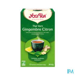 YOGI TEA THE VERT GING/CIT SACH17