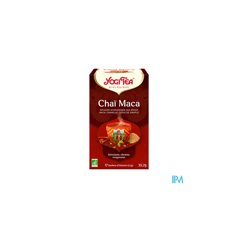 YOGI TEA MACA CHAI BIO SACH
