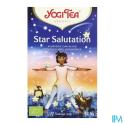 YOGI TEA STAR SALUTATION SACH 17