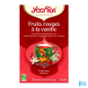 YOGI TEA FRUIT ROUGE VANIL SACH 17