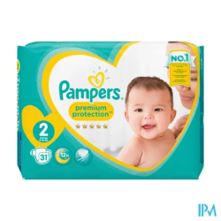 COUCH PAMPERS PREM PROT 2 4-8KG 31
