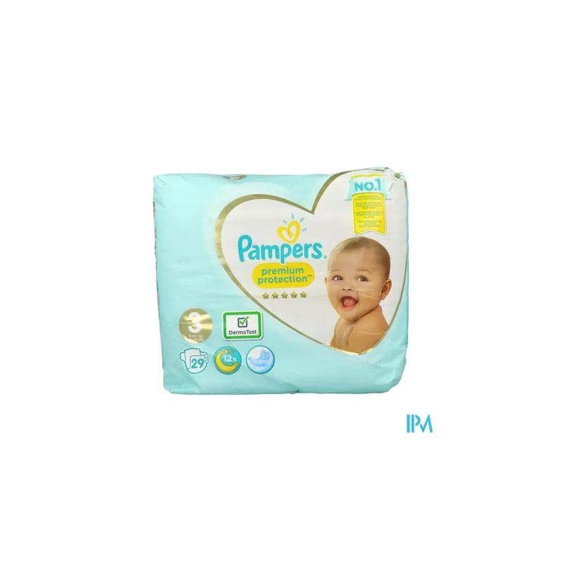 COUCH PAMPERS PREM PROT3 6-10KG 29