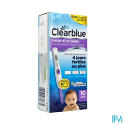 CLEARBLUE TEST OVULAT 2 HORM 10