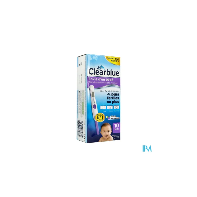 CLEARBLUE TEST OVULAT 2 HORM 10