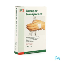 CURAPOR PANS STER TRANSP 5X7CM 5