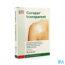 CURAPOR PANS STER TRANSP 8X10CM 5