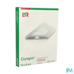 CURAPOR PANS ADH ST CHIR 10X8CM10