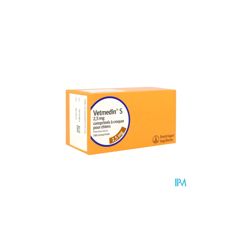 VETMEDIN S 2,5MG CPR 100