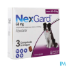 NEXGARD CHIEN L 10-25KG CP 3