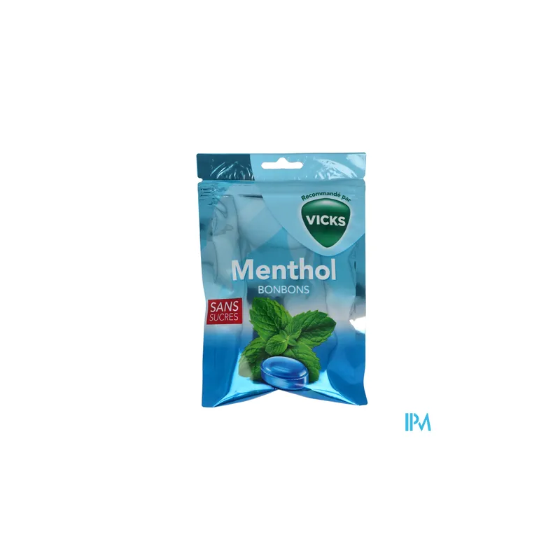 VICKS BONBONS MENTHOL SS 72G