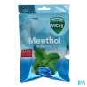 VICKS BONBONS MENTHOL SS 72G