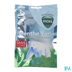 VICKS BONBONS MENTHE VERTE SS 72G
