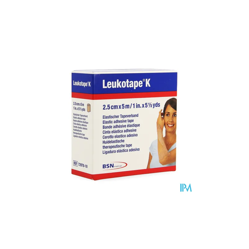 BDE LEUKOTAPE K CHAIR 2,5CMX5M