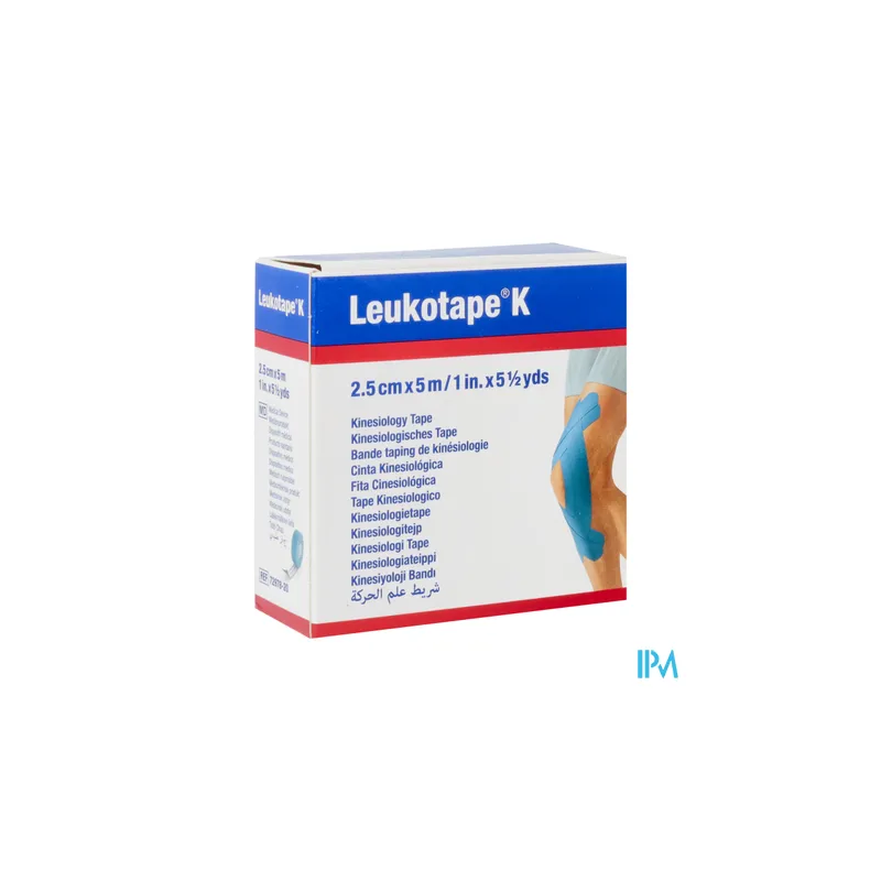 BDE LEUKOTAPE K BLEU 2,5CMX5M
