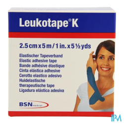 BDE LEUKOTAPE K BLEU 2,5CMX5M