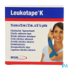 BDE LEUKOTAPE K BLEU 5CMX5M