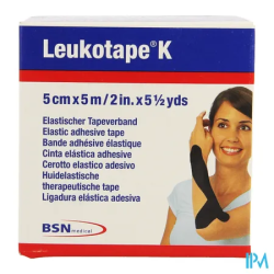 BDE LEUKOTAPE K NOIR 5CMX5M