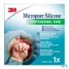 MICROPORE SILICONE 2,5CMX5M 1