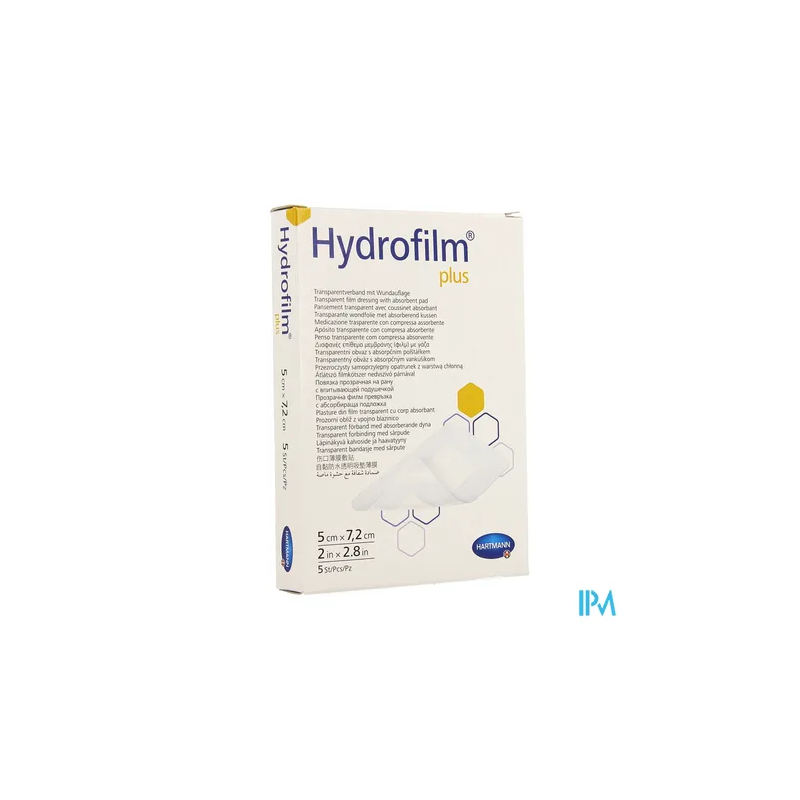 HYDROFILM PLUS PANS ADH 5X7,2CM 5