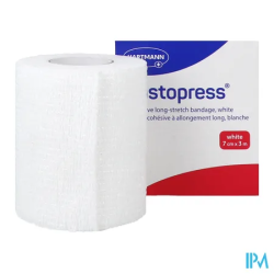 BDE LASTOPRESS 7CMX3M BLANC