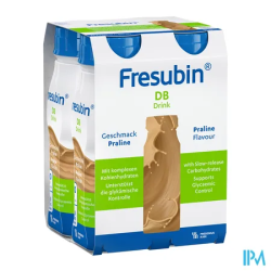 FRESUBIN DB DRINK PRALINE 4X200ML