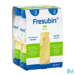 FRESUBIN DB DRINK VANILLE 4X200ML.