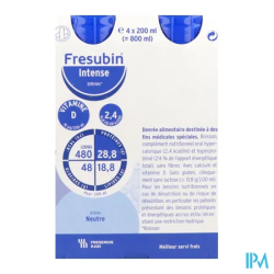 FRESUBIN INTENS DRINK NEUT 4X200ML