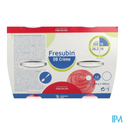 FRESUBIN DB CREME FRAI BOIS 4X200G